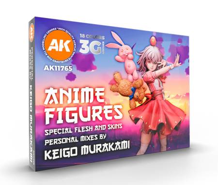 Signature Set - Keigo Murakami - Anime Figures Paint Set 