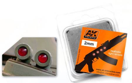 2mm Red Light Lenses
