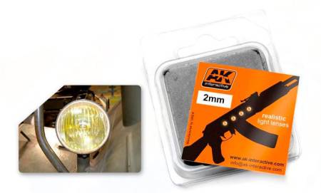 2mm Amber Light Lenses