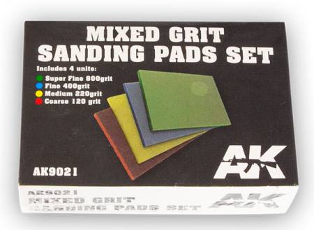 Mixed Grit Sanding Pads