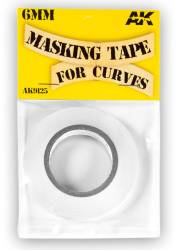 AK Interactive Masking Tape for Curves 6MM