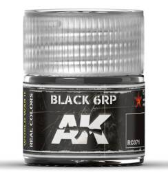 Real Colors: Black 6RP Acrylic Lacquer Paint