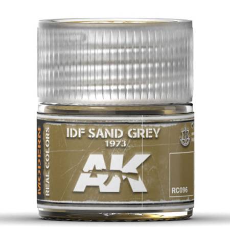 Real Colors: IDF Sinai Grey 1973 Acrylic Lacquer Paint