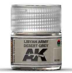 Real Colors: Libyan Army Desert Grey Acrylic Lacquer Paint