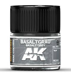 Real Colors: Basaltgrau-Basalt Grey RAL 7012 Acrylic Lacquer Paint