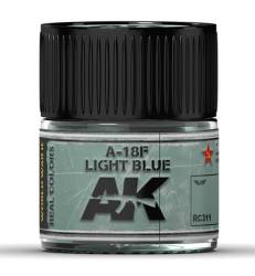Real Colors: A-18F Light Grey-Blue Acrylic Lacquer Paint