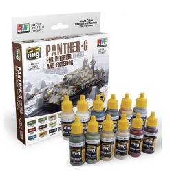 Acrylic Paint Set: Panther-G Colors For Interior And Exterior 