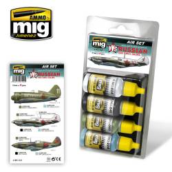Acrylic Aircraft Paint Set: VVS WWII Russian Early Aircraft