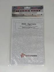 HD Stencils - Digi Camo No. 2