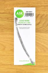 ASK Lead Wire - Round 0.3 mm x 120 mm (30 pcs)
