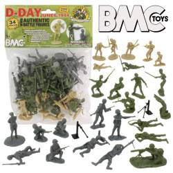 BMC WWII D-Day: The Invasion of Normandy Bagged Figure Set