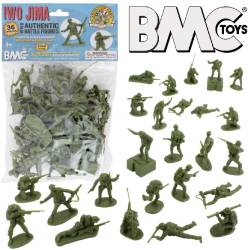 BMC Iwo Jima US Marines Figure Playset