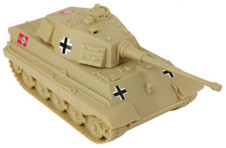BMC WWII German King Tiger Tank- Tan
