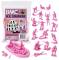 Plastic Army Men US Soldiers - Pink 31pc WW2 Figures