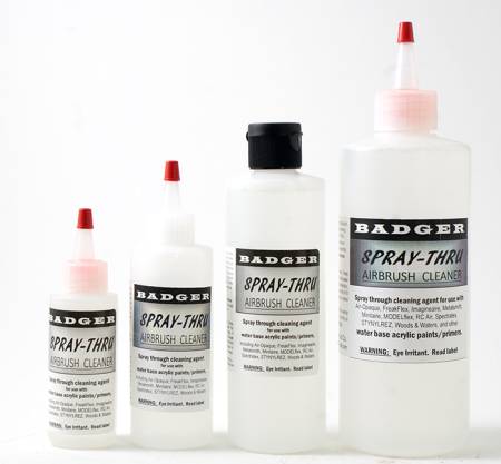 Badger Spray-Thru Airbrush Cleaner 8 oz./235ml