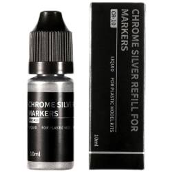 DSPIAE Chrome Silver 10ml Refill for Markers