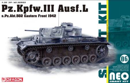Pz.Kpfw.III Ausf.L s.Pz.Abt.502 Eastern Front 1942