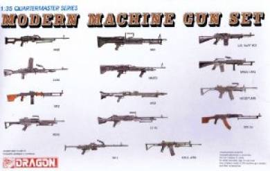 Modern Machine Gun Set (28)
