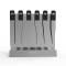 Dspiae Stainless Steel Sanding File Set with Rack