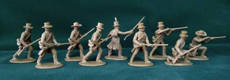 War of 1812- American Militia in Civilian Dress