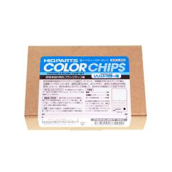 HiQ Parts Paintable Blank Color Chip Card Set for Solid Colors (70pcs)