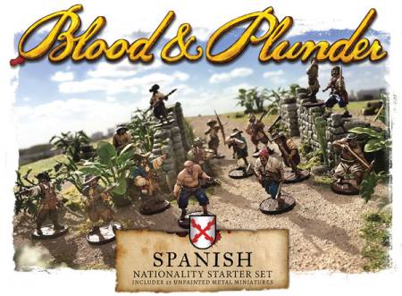 Blood and Plunder - Spanish Nationality Starter Set