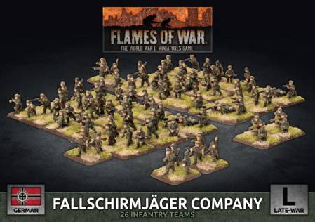 Fallschirmjager Company (plastic)