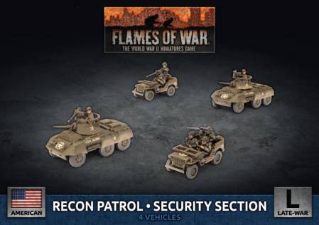 Recon Patrol Security Section (Plastic)