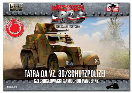 First to Fight - Czechoslovak Armored Car Tatra OA vz. 30/Schutzpolizei