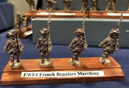 French Regulars Marching