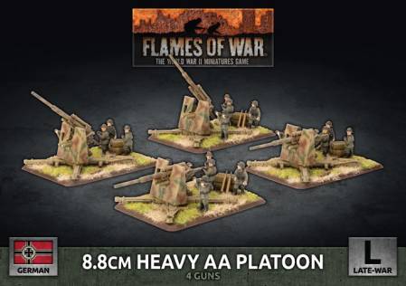 8.8cm Heavy AA Platoon (Plastic)