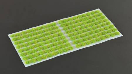 2mm Grass Tufts - Bright Green Small