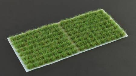 6mm Grass Tufts - Strong Green Small