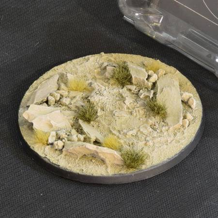 Gamers Grass Battle Ready Bases - Arid Steppe Round Bases 100mm (x1)