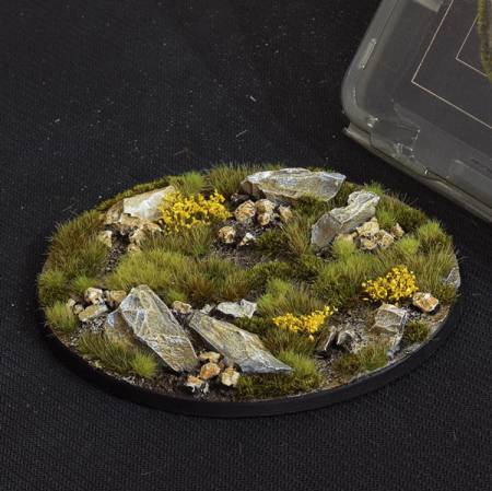 Gamers Grass Battle Ready Bases - Highland Oval Bases 120mm (x1)