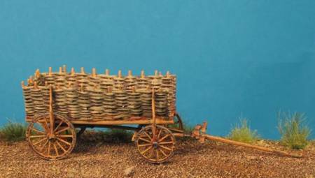Peasant Wagon with Braided Side Walls