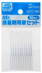 Fine Brush Set for use with Mr Cement Square Bottles