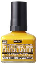Mr Weathering Color Filter Liquid - Spot Yellow 40ml
