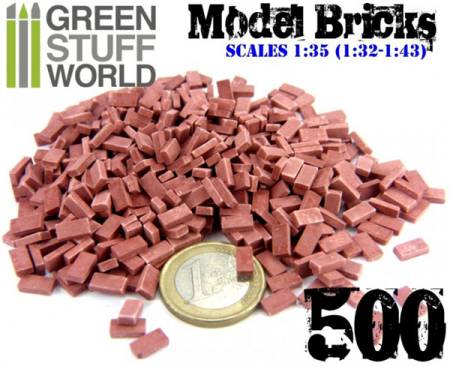 Model Bricks - Red x500
