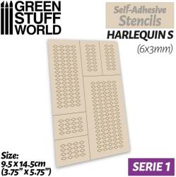 Self-Adhesive Stencils - Harlequin S