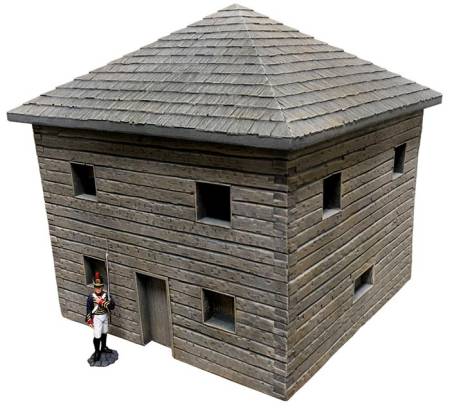 Wooden Frontier Blockhouse