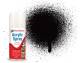 150ml Acrylic Satin Black Spray