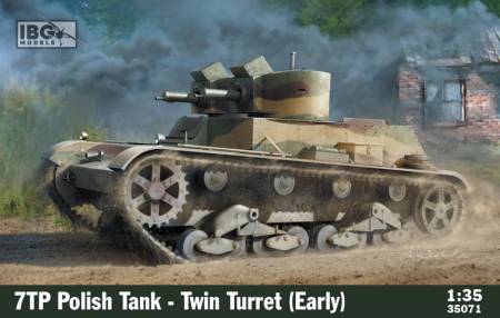 7TP Polish Tank -Twin Turret (Early Production)