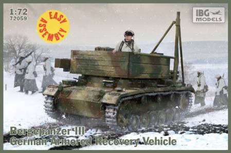 Bergepanzer III German Armored Recovery Vehicle