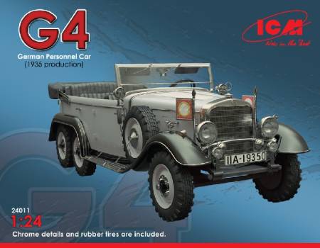 G4 1935 Production German Personnel Car