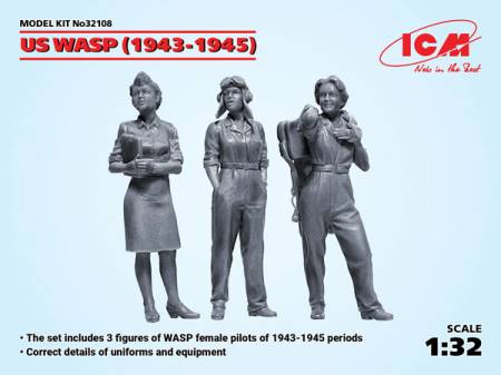 US WASP (1943-1945) (3 figures)