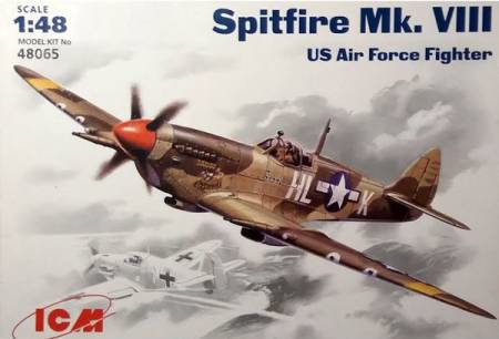 WWII USAAF Spitfire Mk VIII Fighter