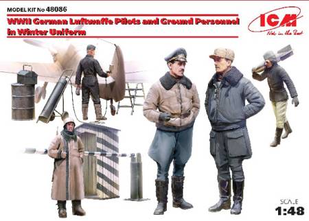 WWII German Luftwaffe Pilots & Ground Personnel Winter Uniforms
