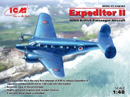 WWII Expeditor II British Passenger Aircraft