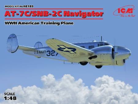 WWII AT7C/SNB2C Navigator American Training Aircraft